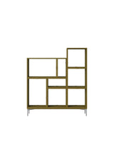 Stacked Förvaringssystem, bokhylla 5 från Muuto - Brown Green - Jacobsen Plus