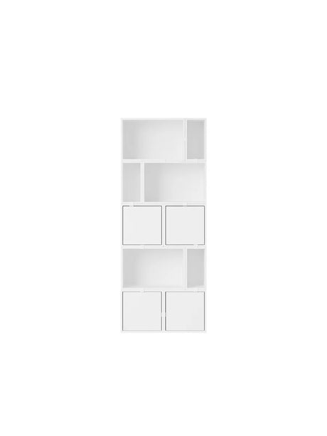 Stacked förvaringssystem, bokhylla 8 från Muuto - White - Jacobsen Plus