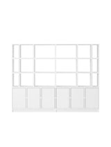 Stacked förvaringssystem, kontorsförvaring 2 från Muuto - White - Jacobsen Plus