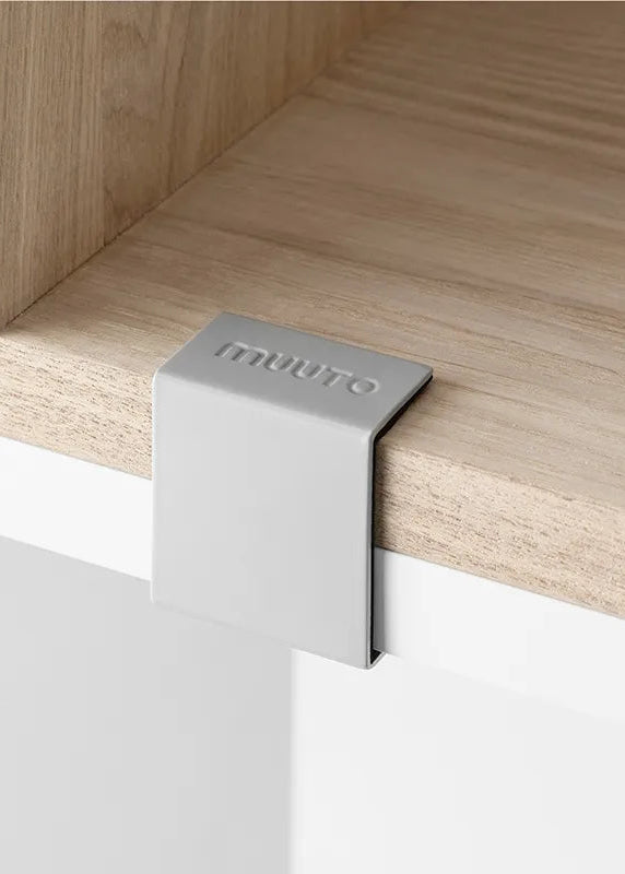 Clips, 2-pack från Muuto - Grey - Jacobsen Plus