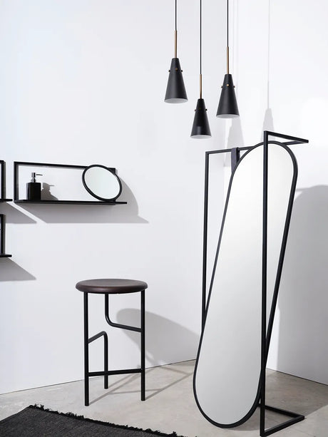 Frame Spegel med hylla, liten från Stellar Works - 3 - Jacobsen Plus