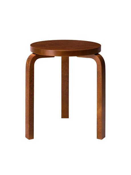 Stool 60, valnötsbetsad från Artek - Jacobsen Plus