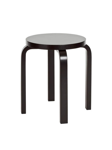 Stool E60, svartlackerad från Artek - 1 - Jacobsen Plus