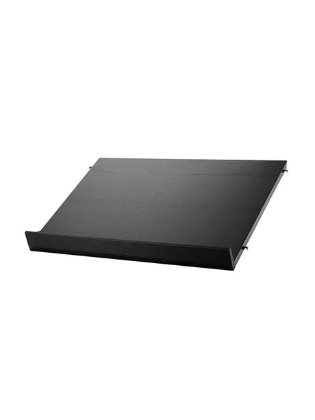 Magasinhylla, trä från String - Vit / Smal: 58 x 30 x 2 cm - Jacobsen Plus