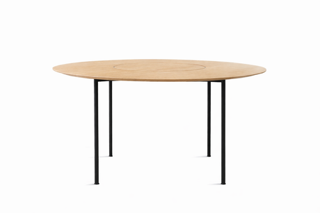 Crawford runt matbord 2, Ø160cm, ek från Stellar Works - 1 - Jacobsen Plus