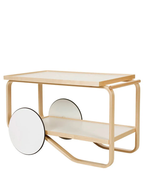 Tea Trolley 901 från Artek - Vit - Jacobsen Plus