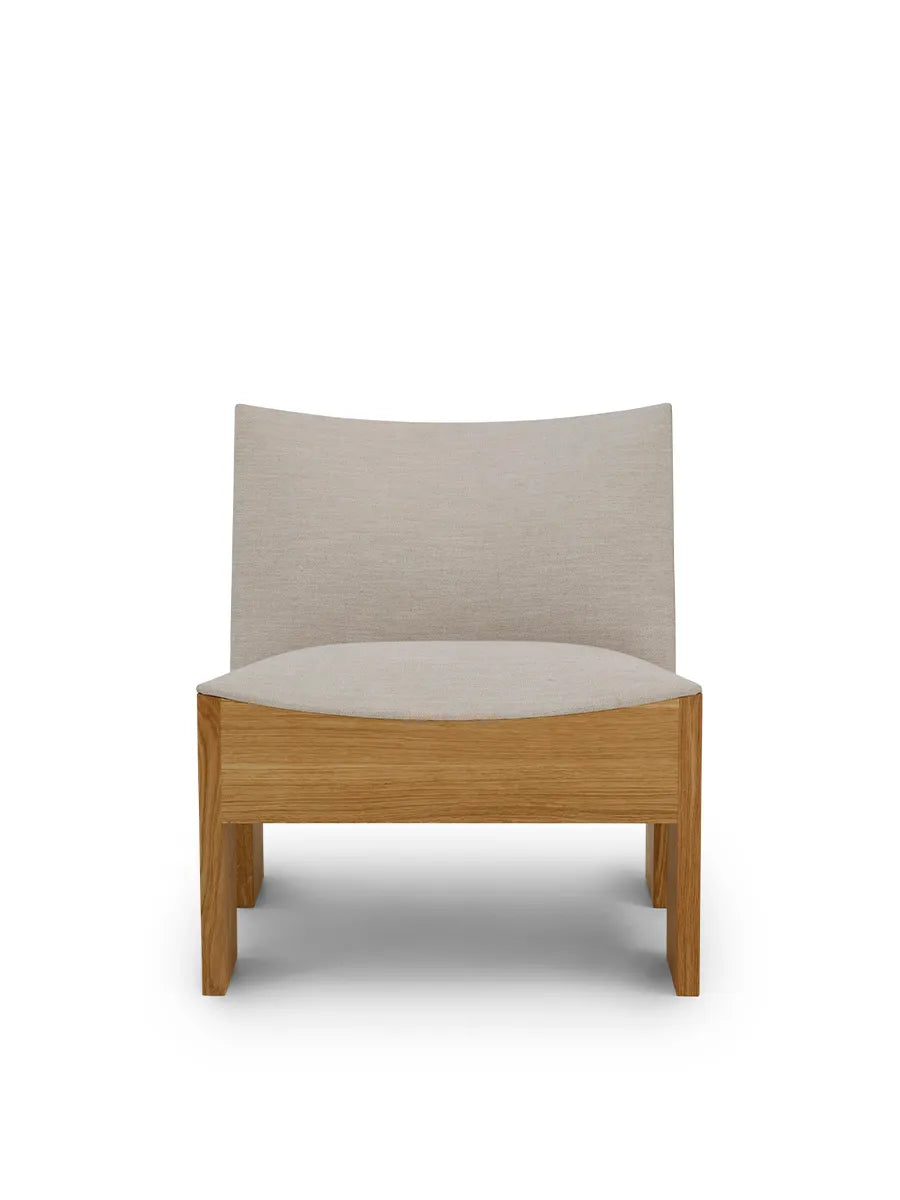 Tenon loungestol, naturlig ek från New Works - 7 - Jacobsen Plus