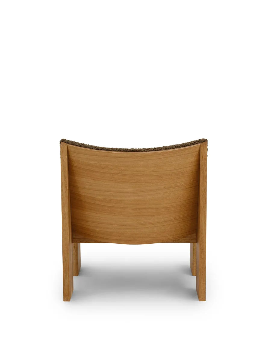 Tenon loungestol, naturlig ek från New Works - 9 - Jacobsen Plus