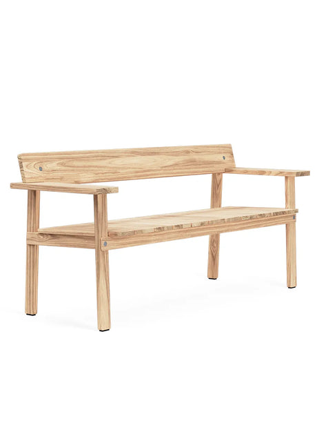 Timbur Trädgårdsbänk från Carl Hansen & Søn - Jacobsen Plus