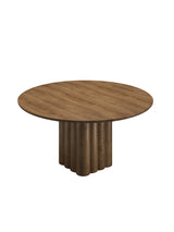 Plush Bord Round från DK3 - Valnöt / Ø 150 cm - Jacobsen Plus
