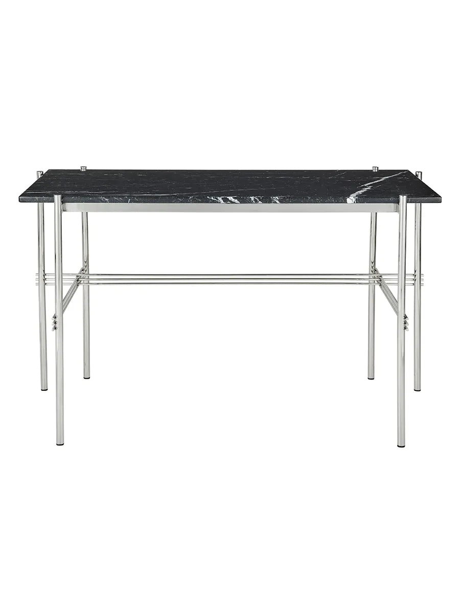 TS Desk 120x60 från GUBI - Black Marquina - Stål stel - Jacobsen Plus