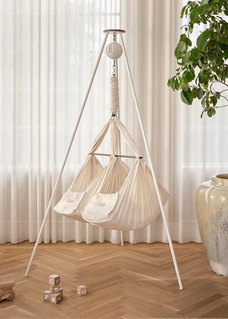 Classic-paket - Tvillinghängvagga med vaggmotor Connect Basic från Moonboon - 2 - Jacobsen Plus