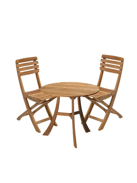 Skagerak Vendia Set i teak från Fritz Hansen - Jacobsen Plus