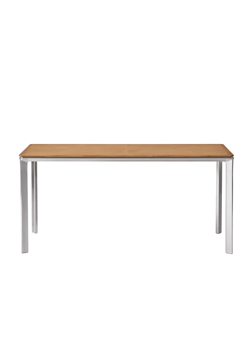 Vipp432 arbetsbord, ljus ek/kamelfärgat läder - 1 - Jacobsen Plus