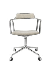 VIPP452 Swivel Chair med hjul, Wavy-textil från Vipp