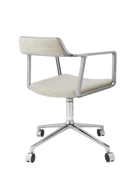 VIPP452 Swivel Chair med hjul, Wavy-textil från Vipp - 4 - Jacobsen Plus