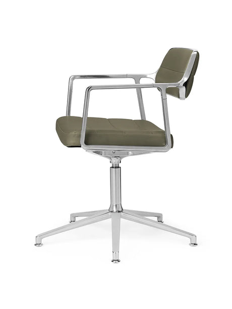 VIPP453 Swivel+ stol, bosco grönt läder från Vipp - 5 - Jacobsen Plus