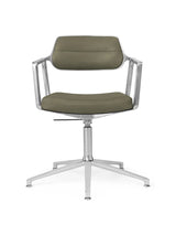 VIPP453 Swivel+ stol, bosco grönt läder från Vipp - 1 - Jacobsen Plus
