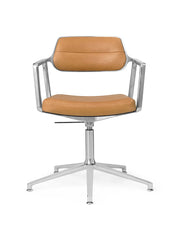 VIPP453 Swivel+ Chair, kamelläder från Vipp