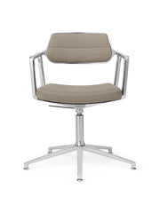 VIPP453 Swivel+ Stol, mörksandfärgad textil från Vipp