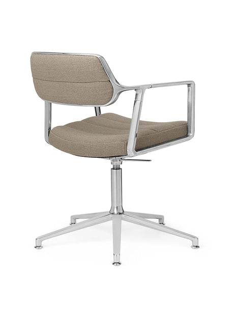 VIPP453 Swivel+ Stol, mörksandfärgad textil från Vipp - 5 - Jacobsen Plus