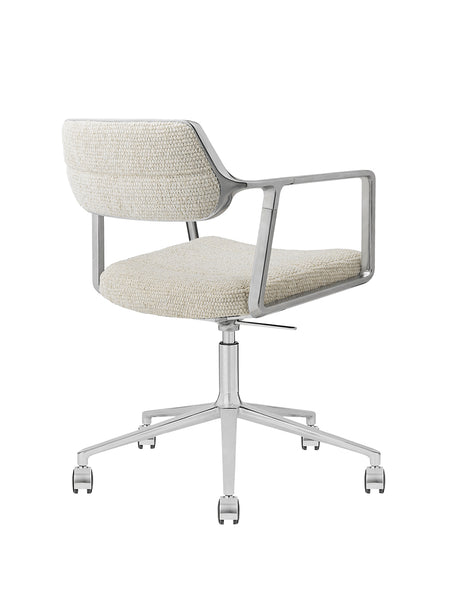 VIPP453 Swivel+ stol med hjul, Wavy textil från Vipp - 3 - Jacobsen Plus