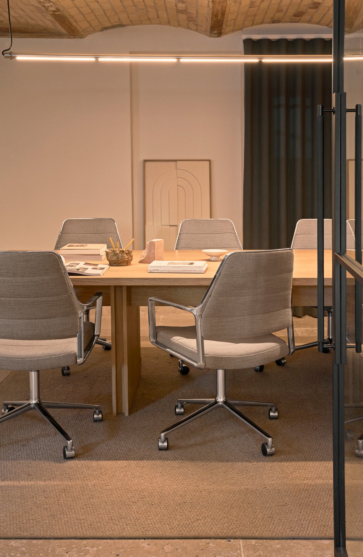 Vipp455 Swivel Chair med hjul - 5 - Jacobsen Plus