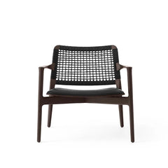 Cabin loungestol, mörk ek/svart från Vipp
