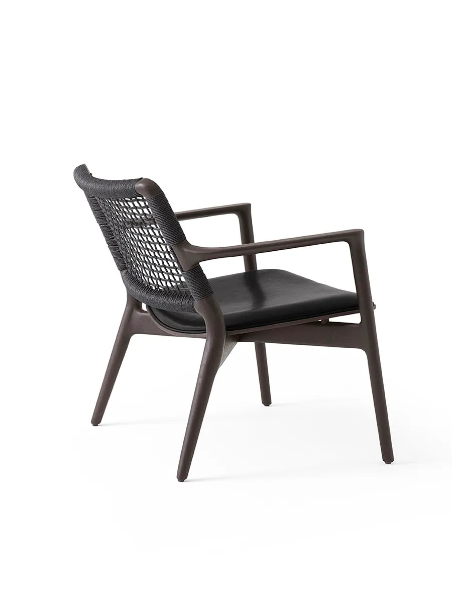 Cabin loungestol, mörk ek/svart från Vipp - 5 - Jacobsen Plus