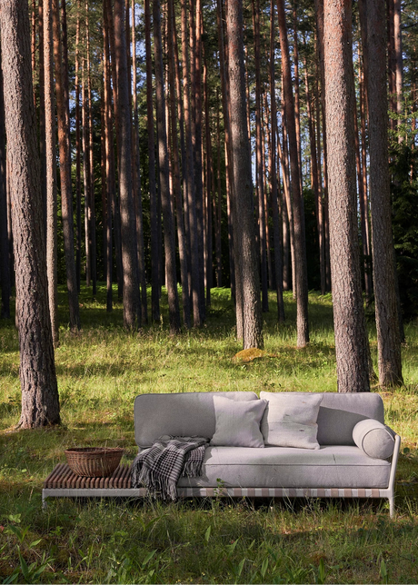 Utomhus Open-Air Soffa, inkl. loungebord i teak från Vipp - 2 - Jacobsen Plus