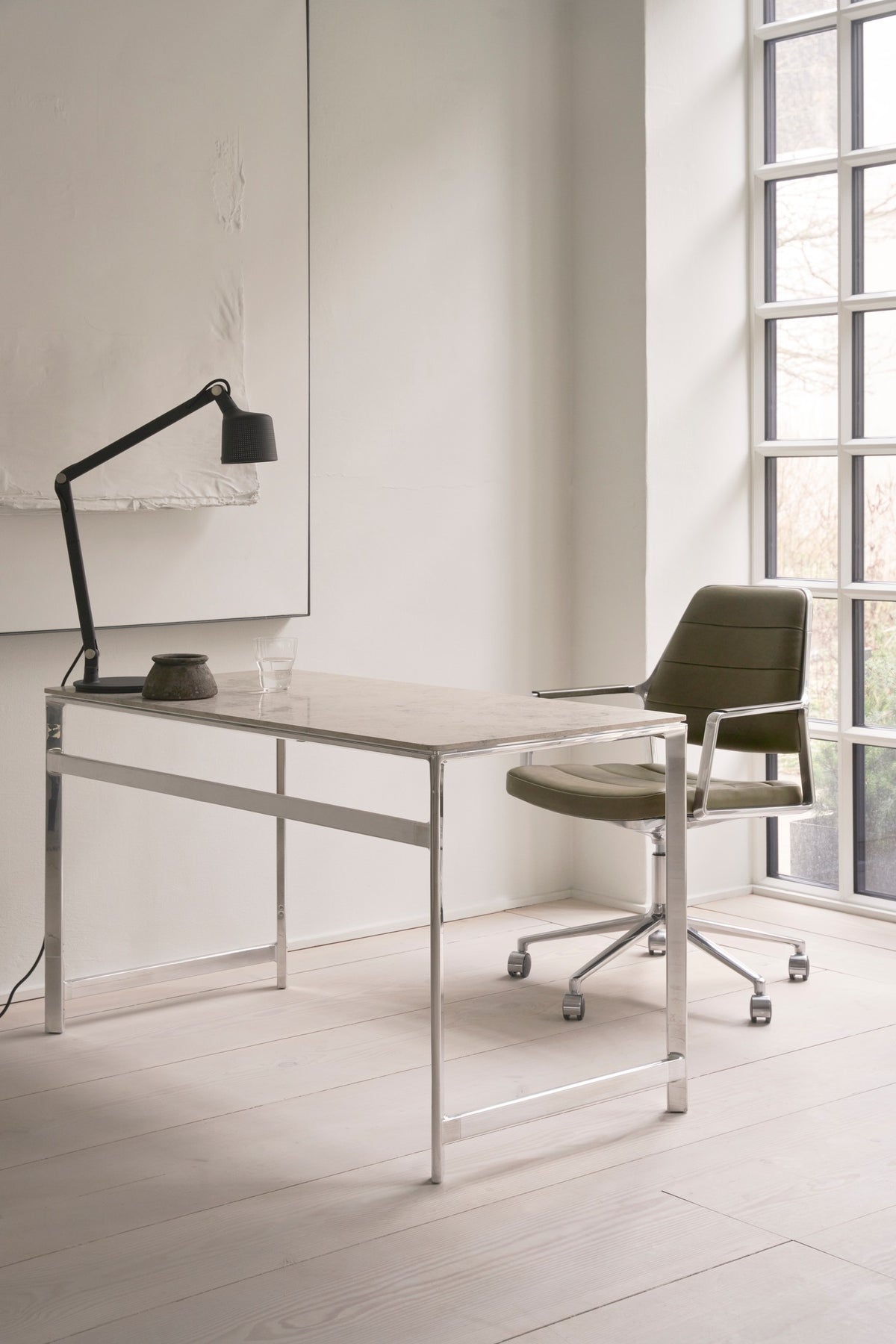 Vipp455 Swivel Chair med hjul - 7 - Jacobsen Plus