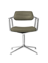 VIPP453 Swivel-stol från Vipp - Bosco grøn læder - Jacobsen Plus