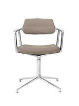 VIPP453 Swivel-stol från Vipp - Dark sand tekstil - Jacobsen Plus