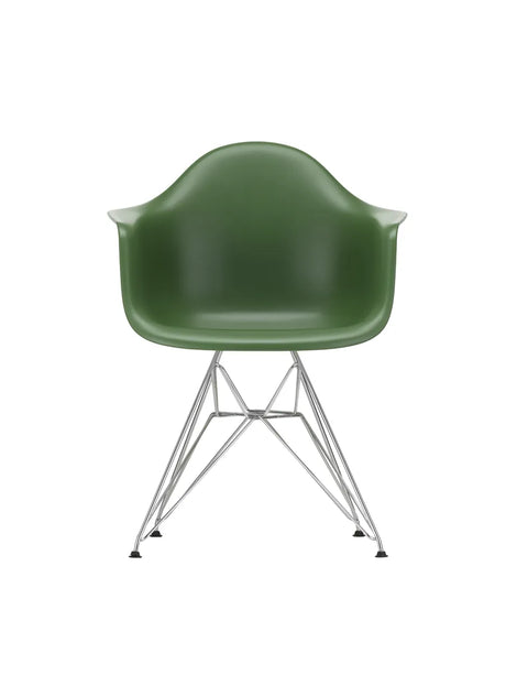 Eames Plastic Armchair DAR, förkromad från Vitra - Mustard - Jacobsen Plus