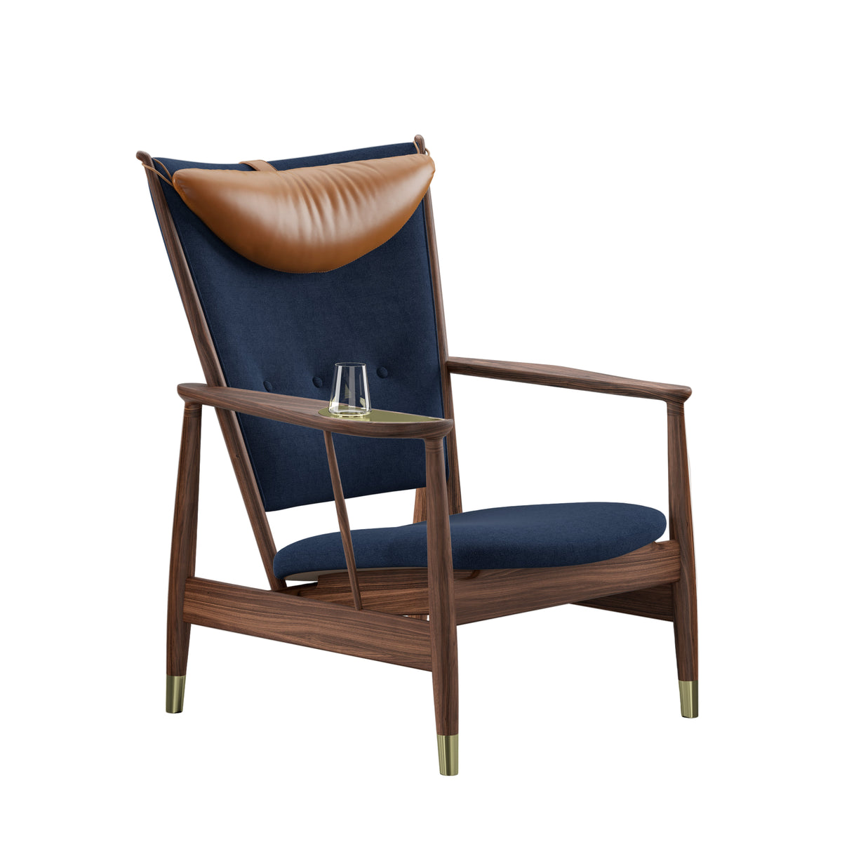 Whiskystolen av Finn Juhl - Hallingdal 764 / Elegance (cognac) - Jacobsen Plus