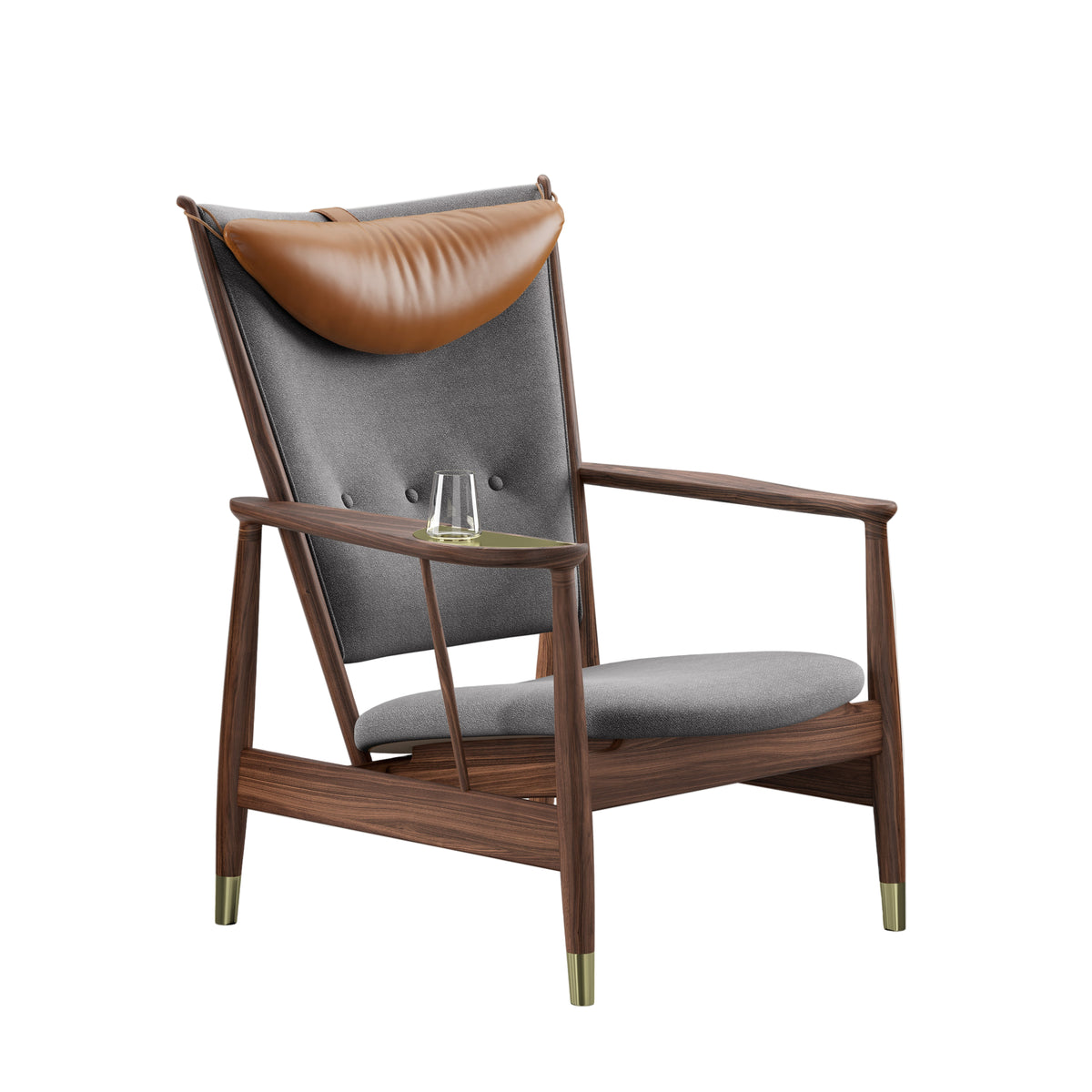 Whiskystolen av Finn Juhl - Vidar 152 / Elegance (cognac) - Jacobsen Plus