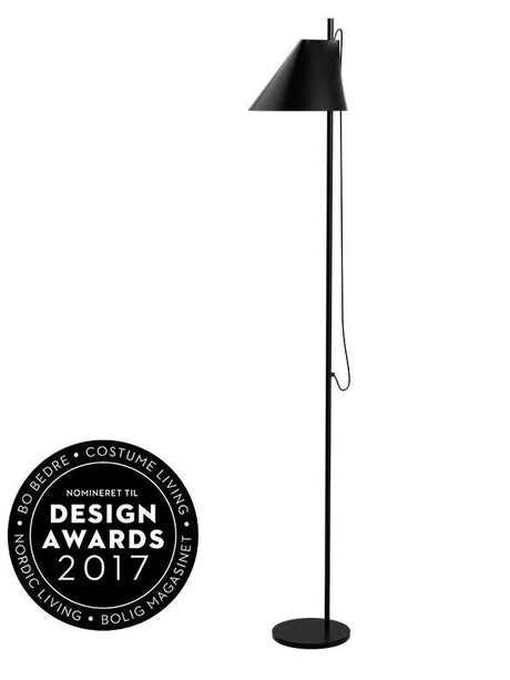 Yuh golvlampa från Louis Poulsen - Svart - Jacobsen Plus